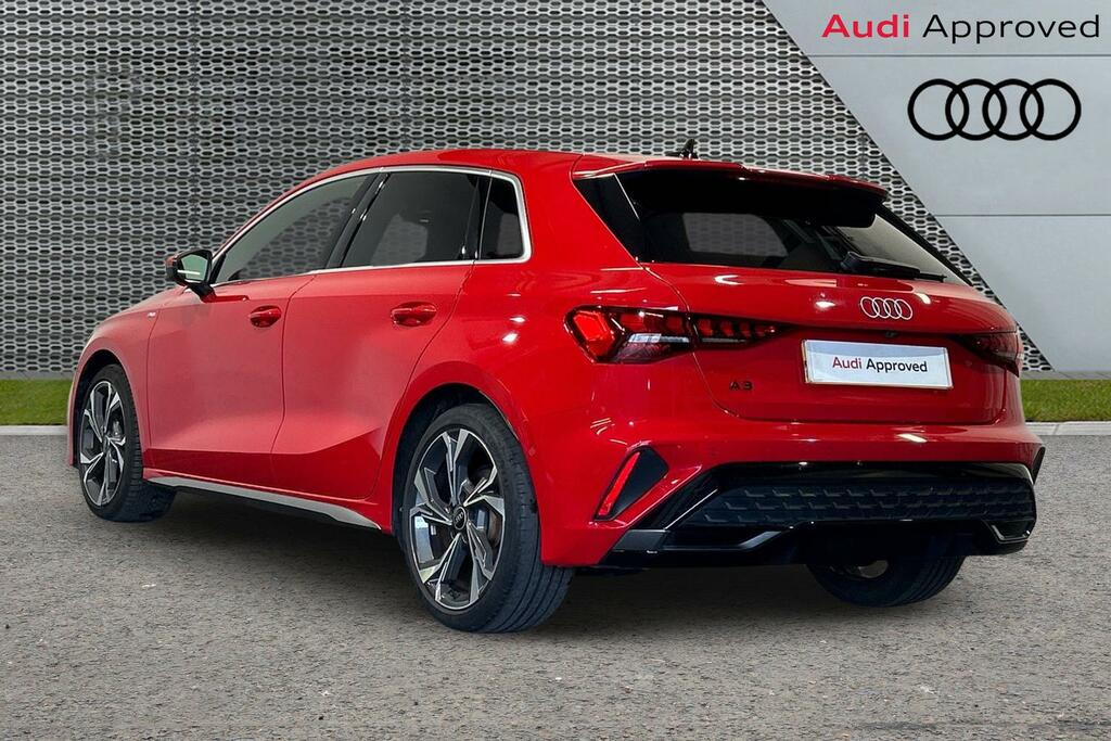Audi A3 S Line 35 Tfsi 150 Ps S Tronic SW25DLJ Red #3