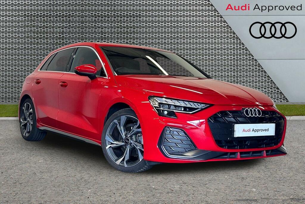 Audi A3 S Line 35 Tfsi 150 Ps S Tronic SW25DLJ Red