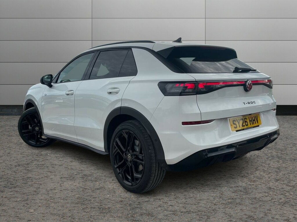 Volkswagen T-Roc 1.5 Etsi 150 R-line Dsg SY26HHV White #3