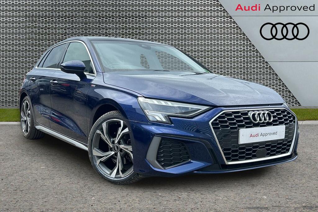 Audi A3 S Line 35 Tfsi 150 Ps 6-Speed Blue