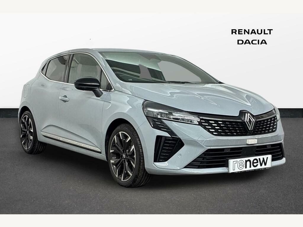 Renault Clio 1.6 E-tech Techno Hatchback Hybrid Grey
