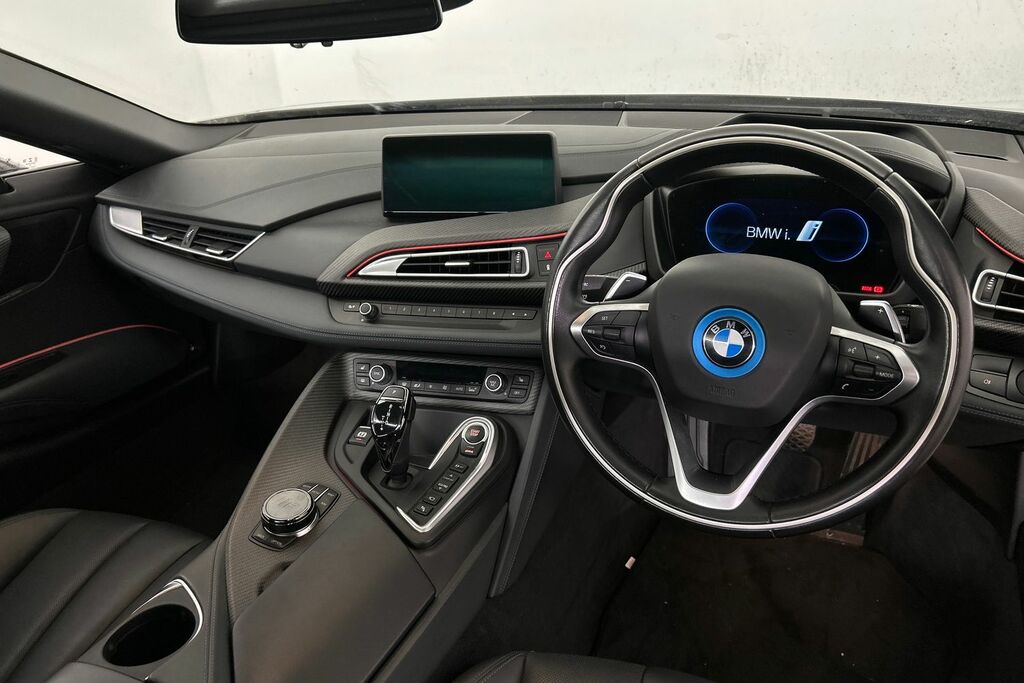BMW i8 I8 Roadster White #4