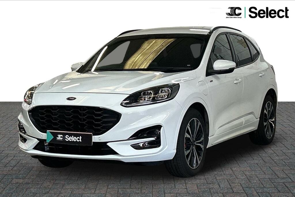 Ford Kuga 2.5 Ecoboost Duratec 14.4Kwh St-line Cvt Euro 6 S SL21KFN White #3