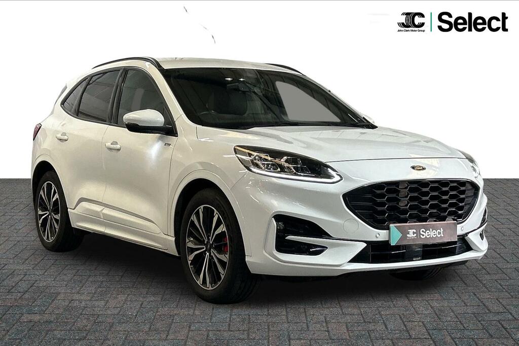 Ford Kuga 2.5 Ecoboost Duratec 14.4Kwh St-line Cvt Euro 6 S White