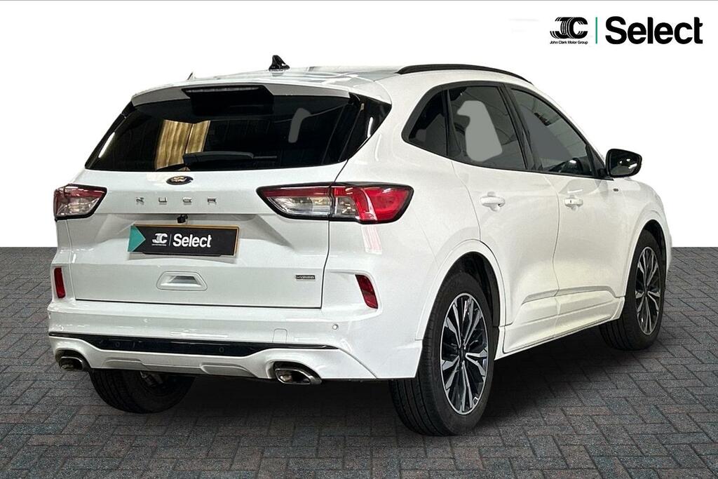Ford Kuga 2.5 Ecoboost Duratec 14.4Kwh St-line Cvt Euro 6 S SL21KFN White #2