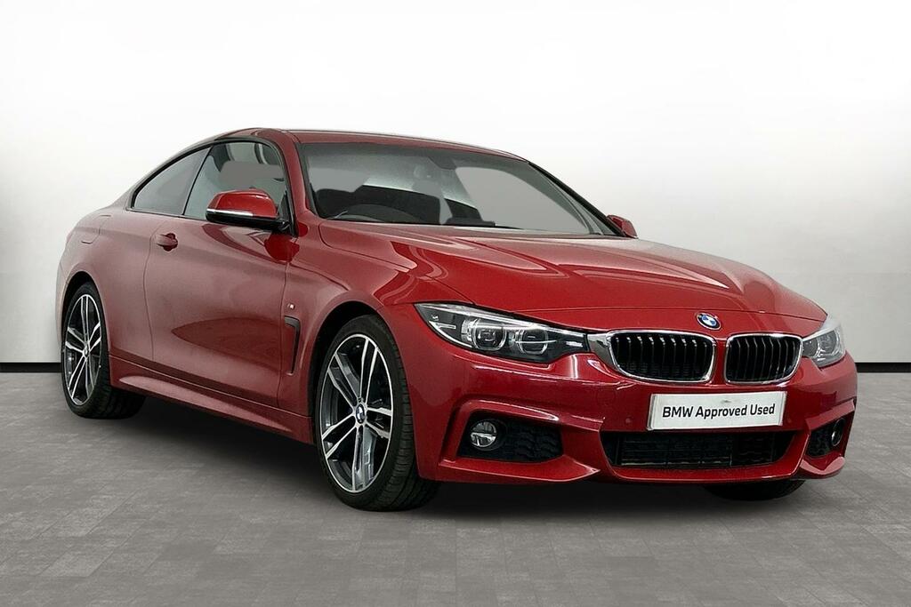 BMW 4 Series Gran Coupe 420D M Sport Coupe Red