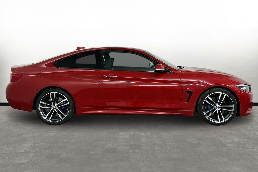 BMW 4 Series Gran Coupe 420D M Sport Coupe YB18OKZ Red #3