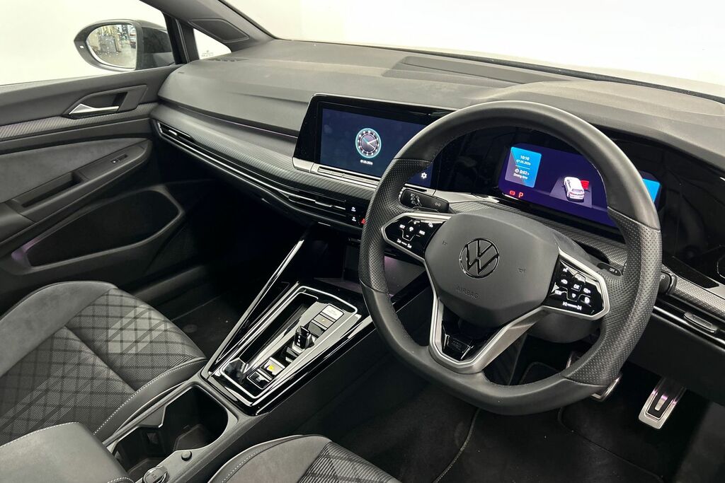 Volkswagen Golf 1.5 Etsi 150 R-line Dsg SH24VFY Black #6