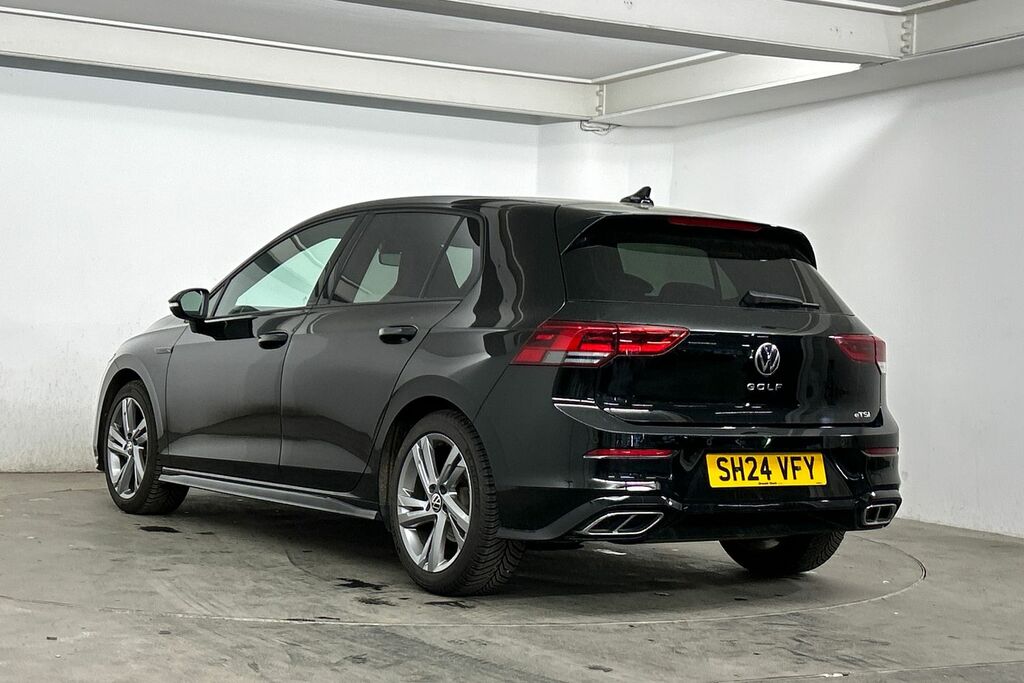 Volkswagen Golf 1.5 Etsi 150 R-line Dsg SH24VFY Black #3