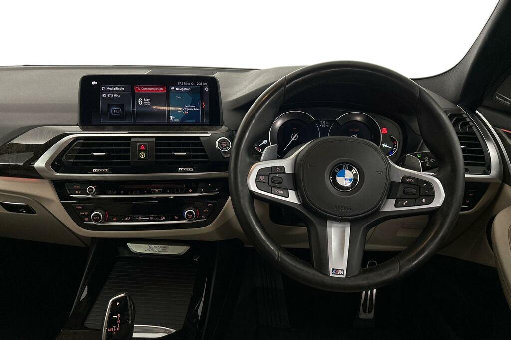 BMW X3 X3 Xdrive30d M Sport YK68TLS Black #5