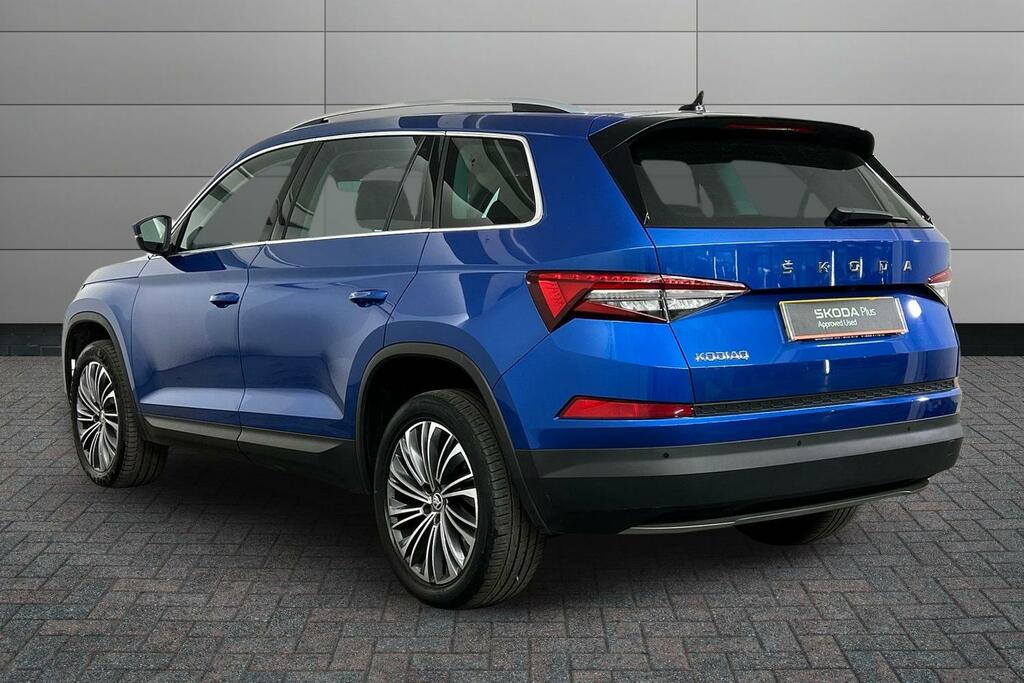 Skoda Kodiaq 2.0 Tdi Se L Executive Dsg 7 Seat HY23PYJ Blue #3