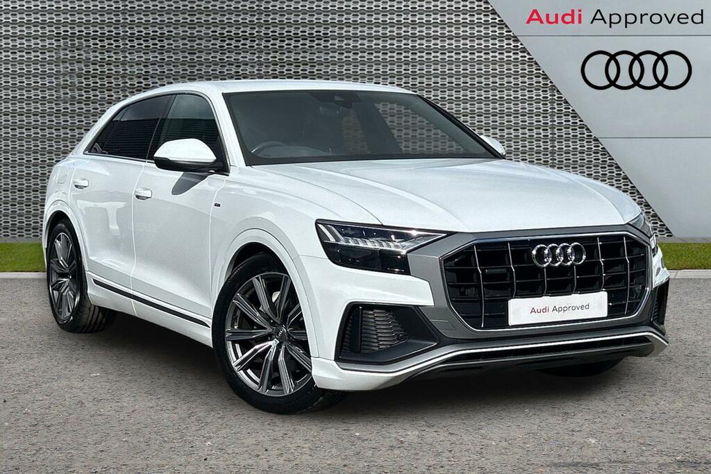 Audi Q8 S Line 50 Tdi Quattro 286 Ps Tiptronic White
