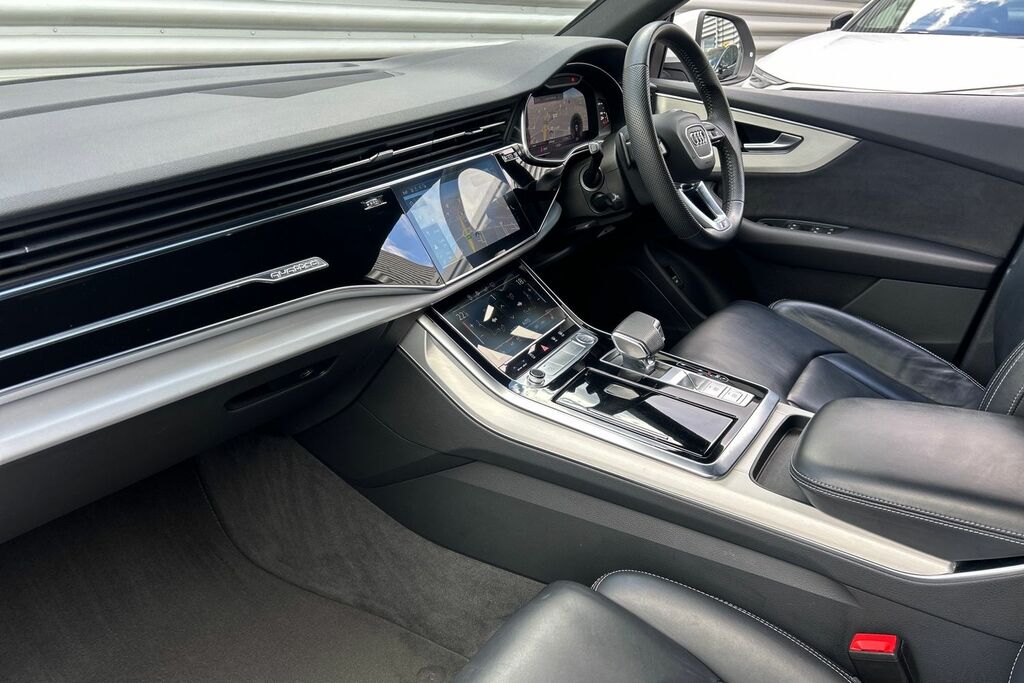 Audi Q8 S Line 50 Tdi Quattro 286 Ps Tiptronic White #2