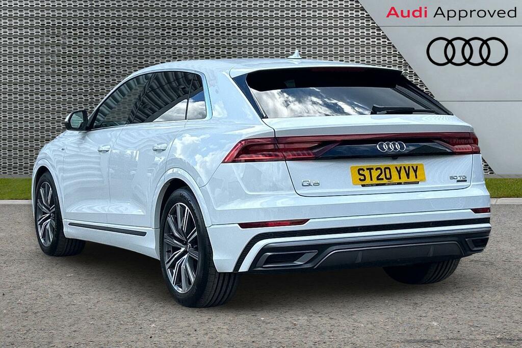 Audi Q8 S Line 50 Tdi Quattro 286 Ps Tiptronic White #3