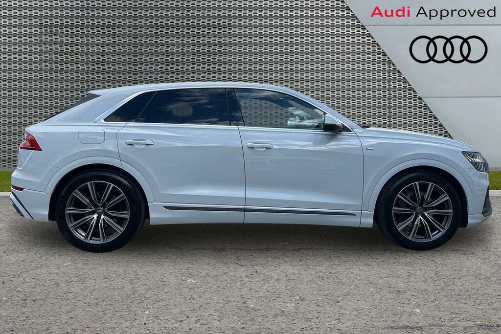 Audi Q8 S Line 50 Tdi Quattro 286 Ps Tiptronic White #4
