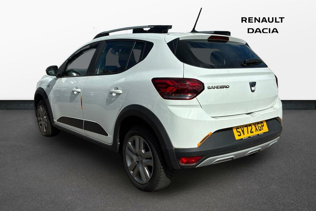 Dacia Sandero Stepway 1.0 Tce Comfort Hatchback Euro 6 White #3