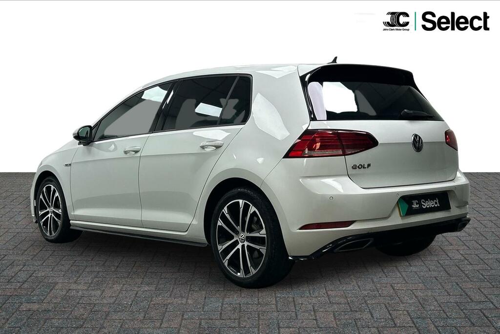 Volkswagen Golf 1.5 Tsi Evo R-line Euro 6 Ss SP69UXV White #4