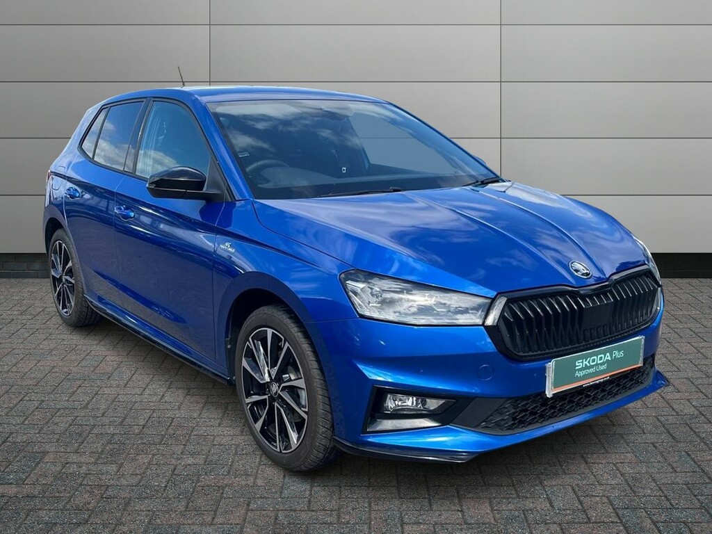 Skoda Fabia 1.0 Tsi 116Ps Monte Carlo Edition Dsg Blue