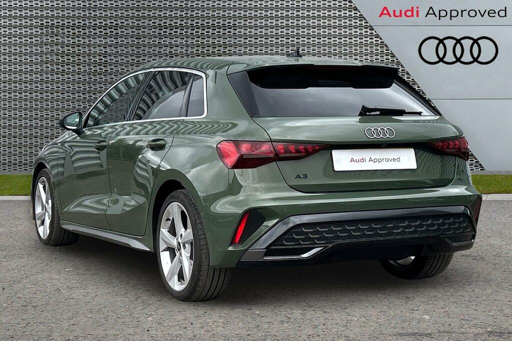 Audi A3 S Line Tfsi 150 Ps S Tronic ST75LDN Green #3
