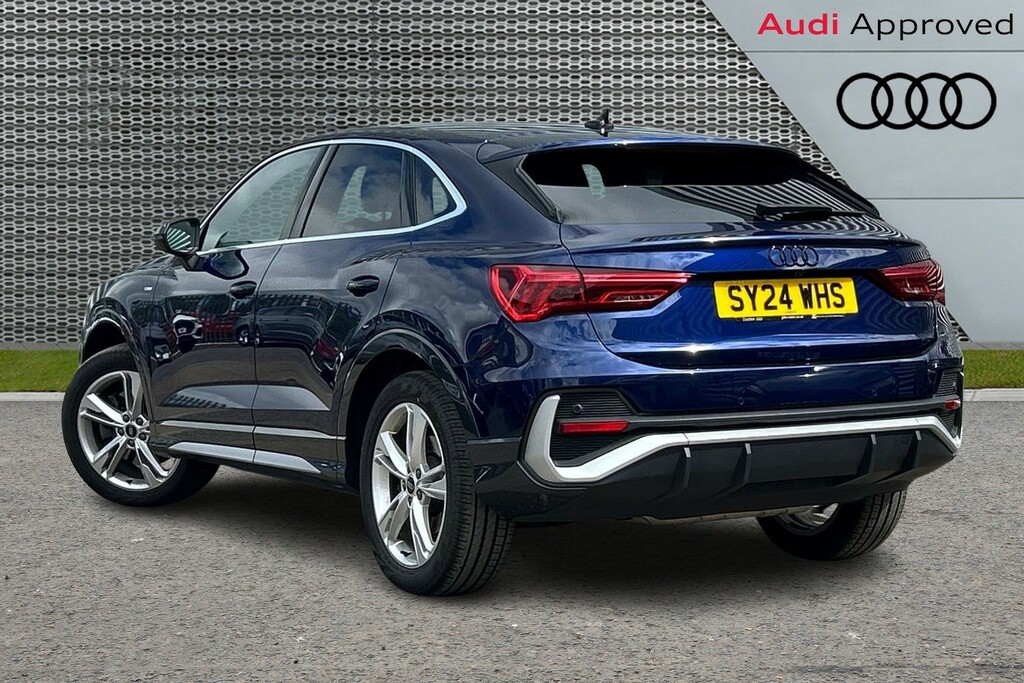Audi Q3 S Line 40 Tfsi Quattro 190 Ps S Tronic SY24WHS Blue #3