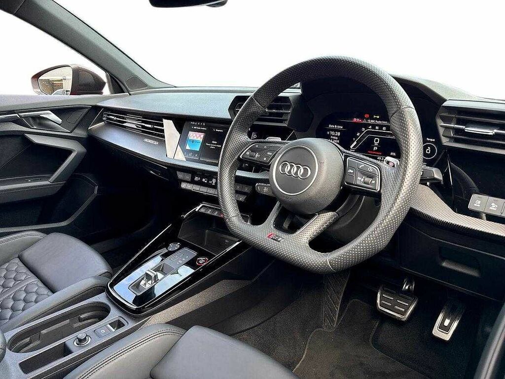 Audi RS3 Saloon Carbon Black 400 Ps S Tronic SY73YEL Red #6