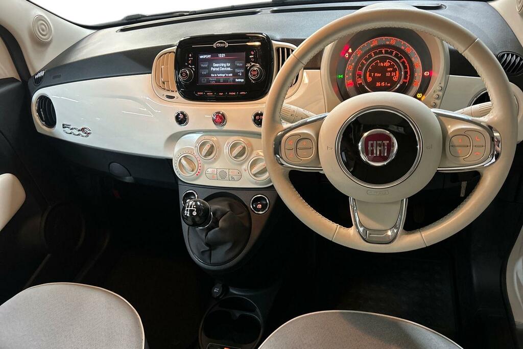Fiat 500 1.2 Collezione Euro 6 Ss SP68FUH White #5