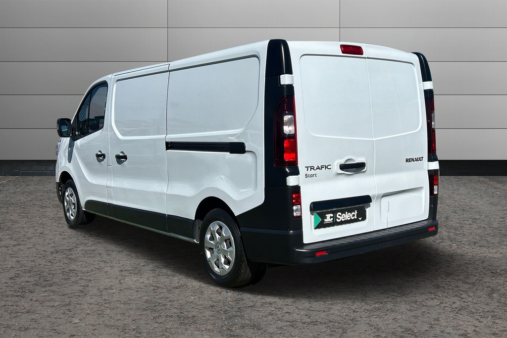 Renault Trafic Ll30 Blue Dci 130 Start Van YB23WDW White #3