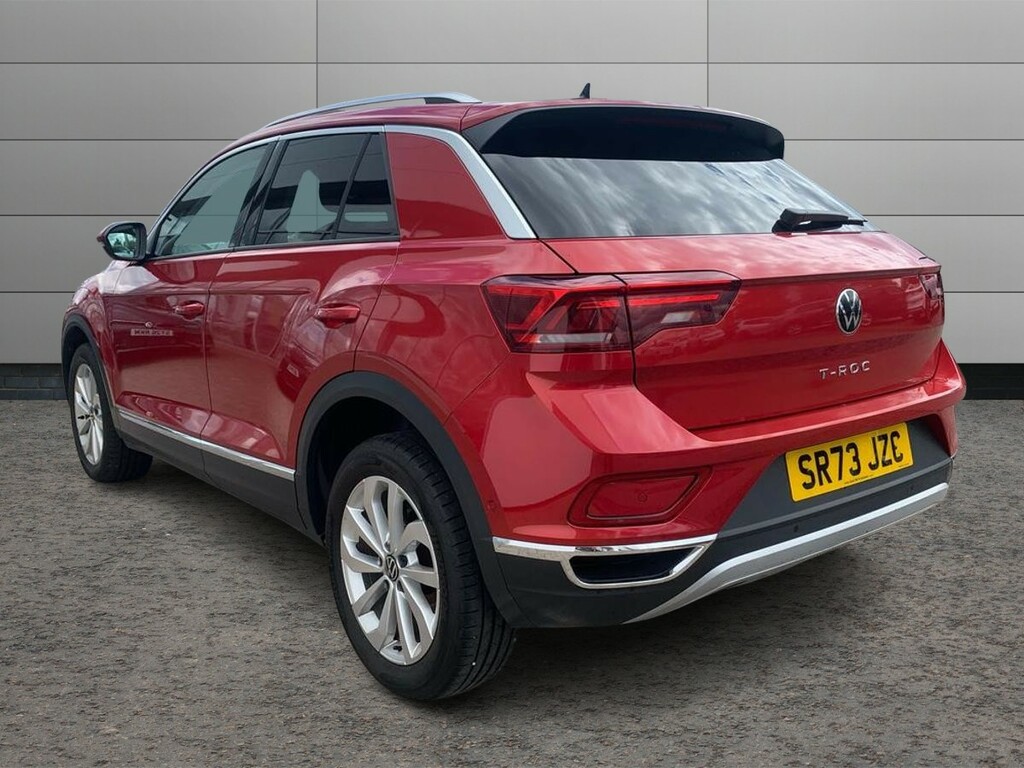 Volkswagen T-Roc 1.0 Tsi Style SR73JZC Red #3
