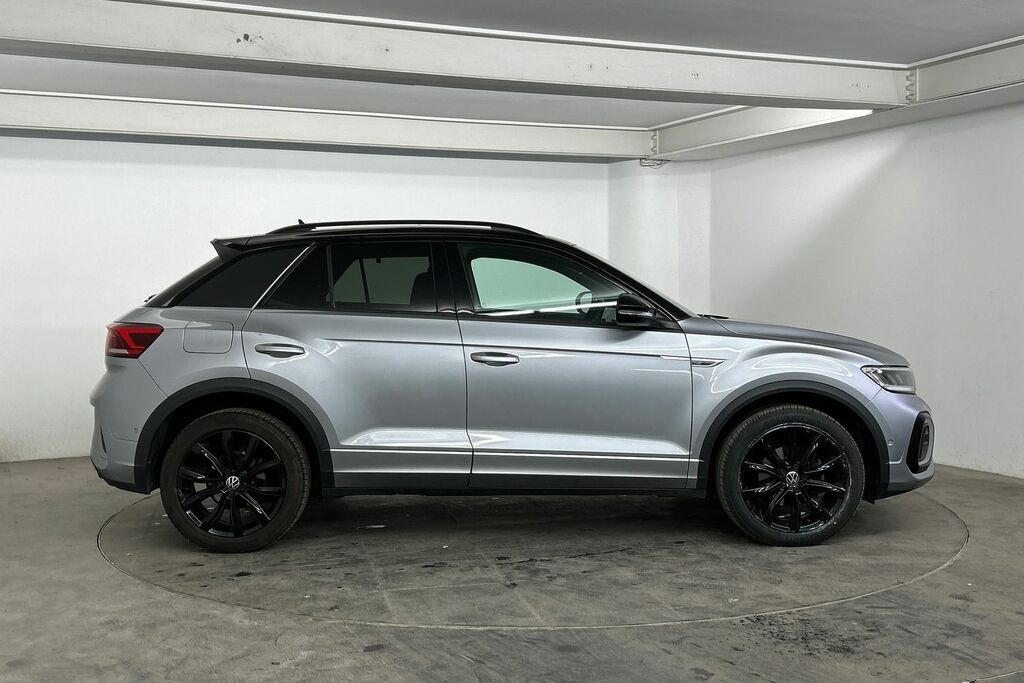 Volkswagen T-Roc 1.5 Tsi R-line SW73AGZ Silver #4