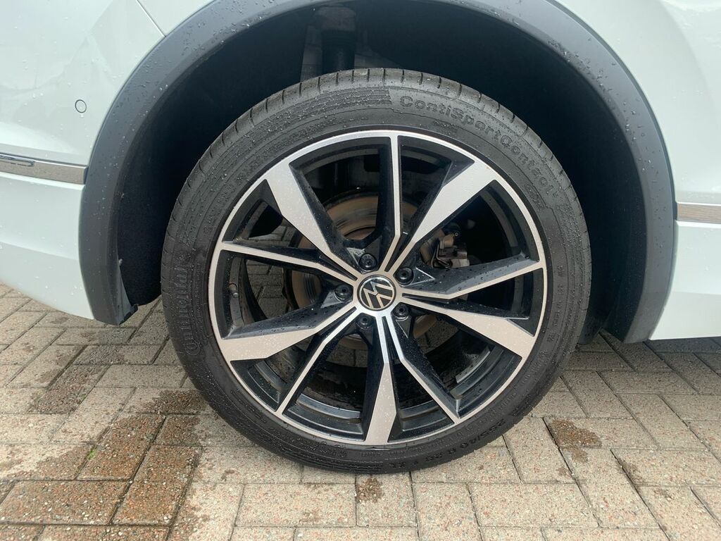 Volkswagen Tiguan 2.0 Tdi R-line Dsg CF22WGX White #5