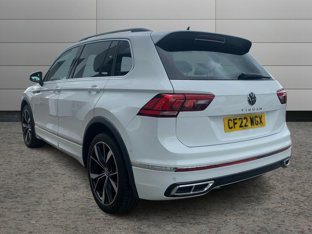 Volkswagen Tiguan 2.0 Tdi R-line Dsg CF22WGX White #3