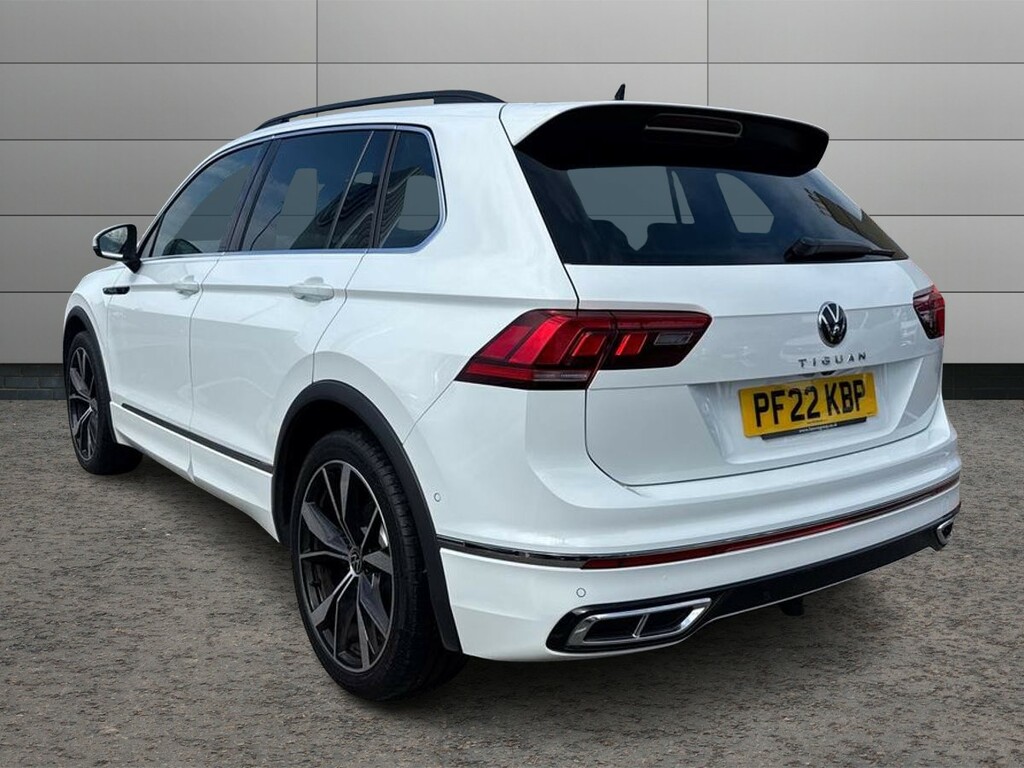 Volkswagen Tiguan 2.0 Tdi R-line Dsg PF22KBP White #3