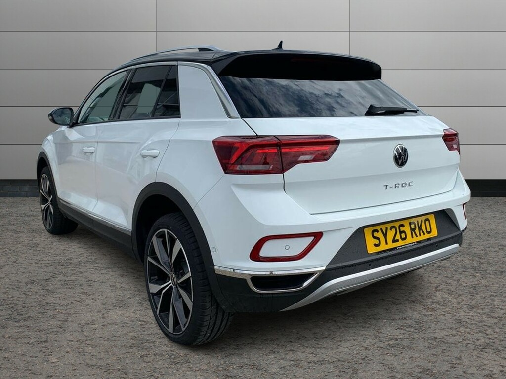 Volkswagen T-Roc 1.5 Tsi Style Dsg SY26RKO White #3