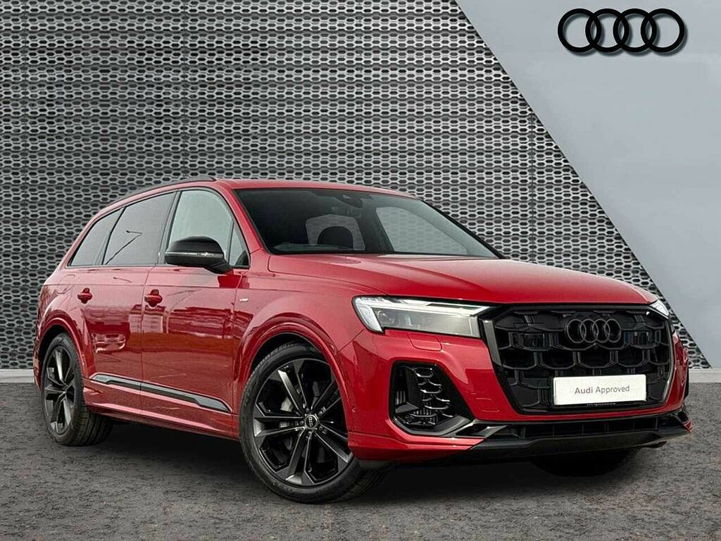 Audi Q7 Suv Black Edition Tfsi Quattro 340 Ps Tiptronic Red