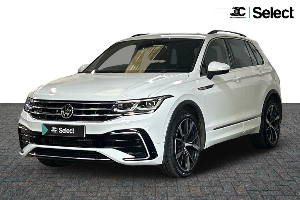 Volkswagen Tiguan 2.0 Tdi R-line Dsg 4Motion Euro 6 Ss KY71XGT White #3
