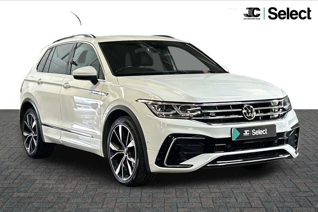 Volkswagen Tiguan 2.0 Tdi R-line Dsg 4Motion Euro 6 Ss White