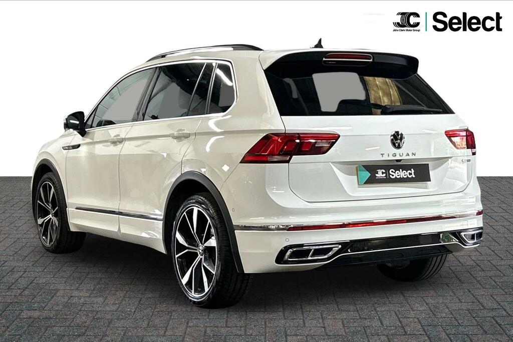 Volkswagen Tiguan 2.0 Tdi R-line Dsg 4Motion Euro 6 Ss KY71XGT White #4