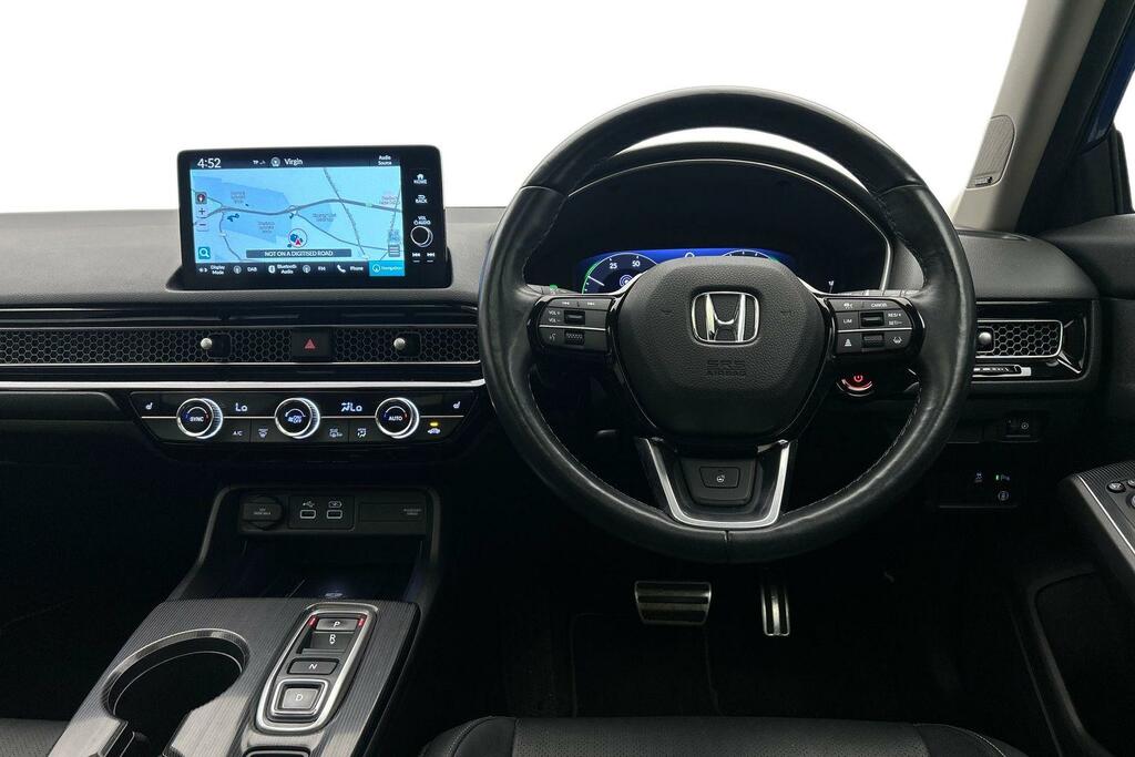 Honda Civic 2.0 H I-mmd Advance Ecvt Euro 6 Ss Blue #5