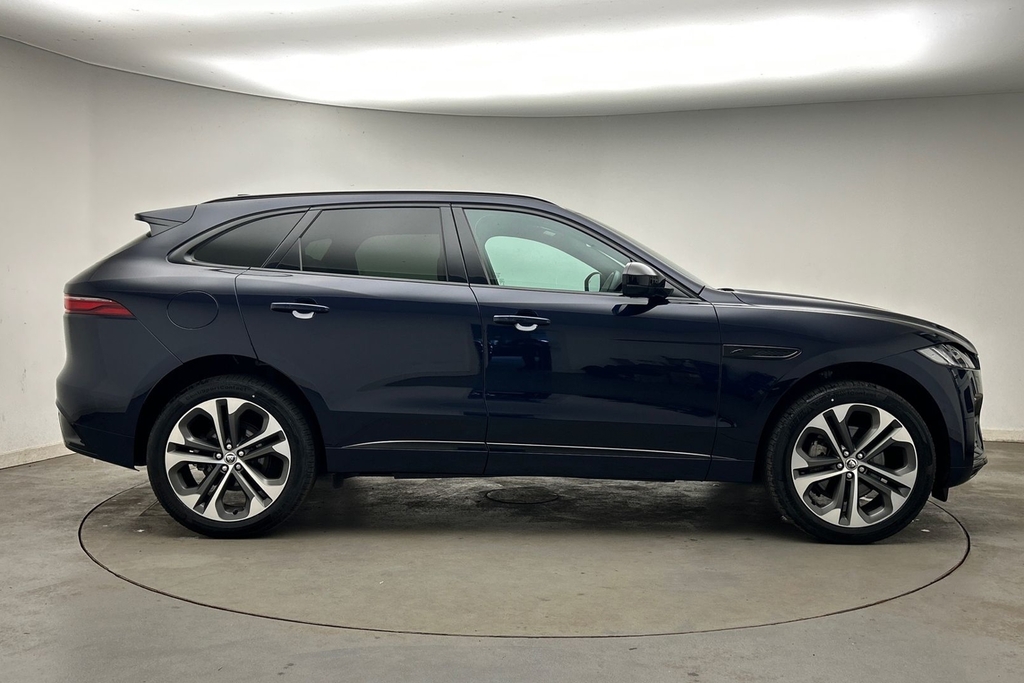 Jaguar F-Pace D200 R-dynamic Hse Black KJ24GYC Blue #5