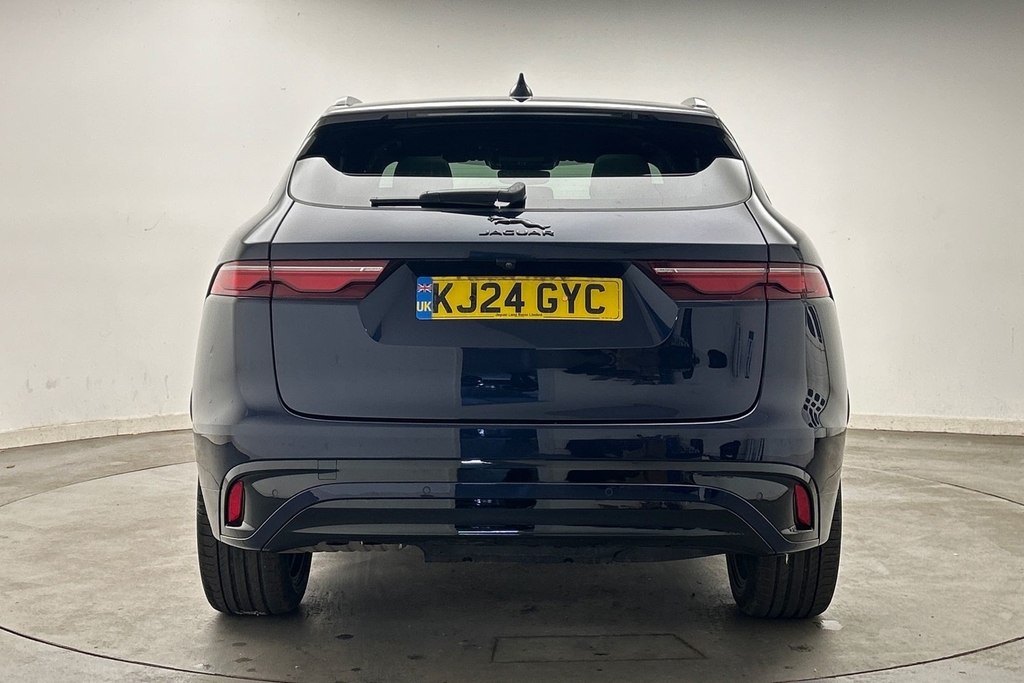 Jaguar F-Pace D200 R-dynamic Hse Black KJ24GYC Blue #6
