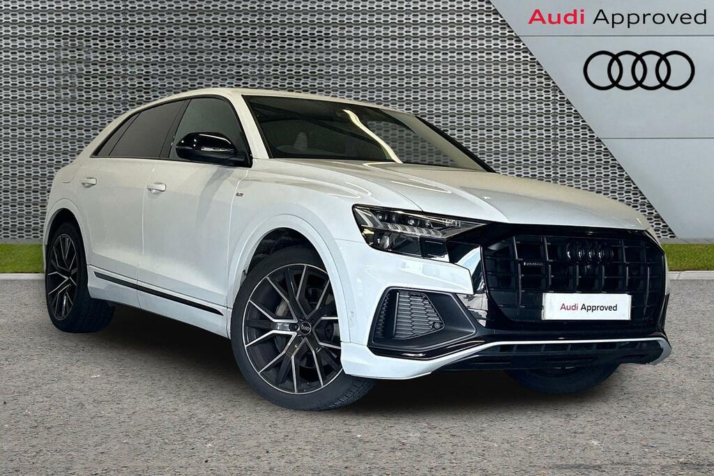 Audi Q8 Black Edition 50 Tdi Quattro 286 Ps Tiptronic White