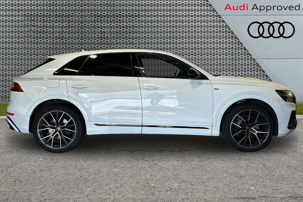 Audi Q8 Black Edition 50 Tdi Quattro 286 Ps Tiptronic SW71FNF White #4
