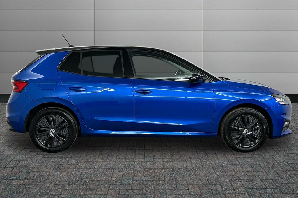Skoda Fabia 1.0 Tsi 110 Colour Edition SV23PZX Blue #4
