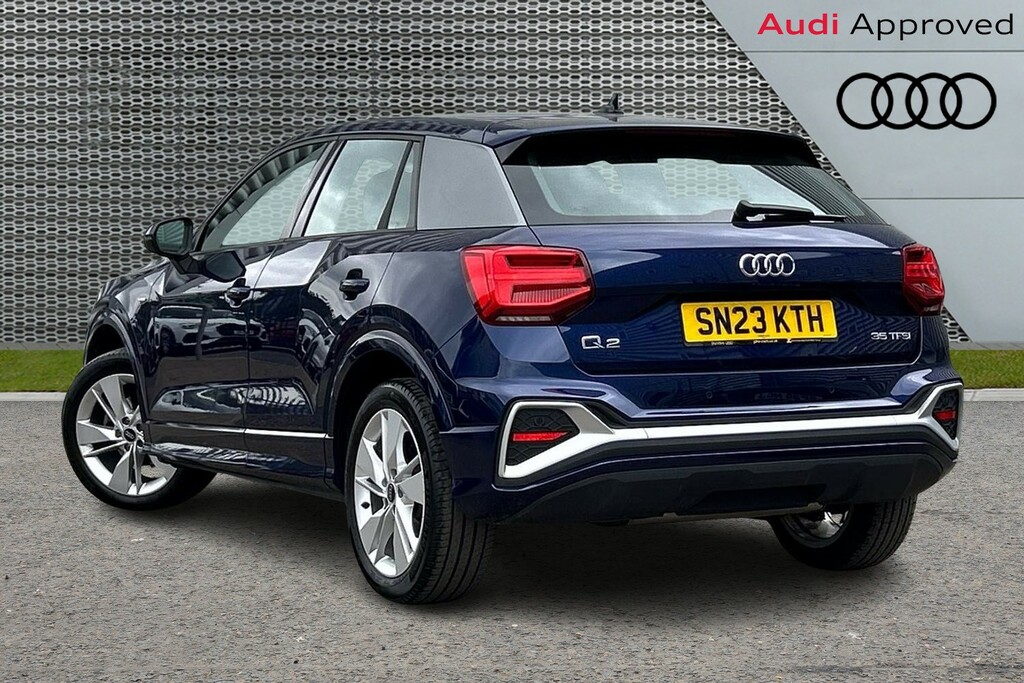 Audi Q2 S Line 35 Tfsi 150 Ps S Tronic SN23KTH Blue #3