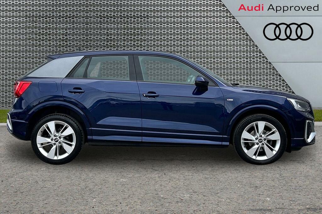 Audi Q2 S Line 35 Tfsi 150 Ps S Tronic SN23KTH Blue #4
