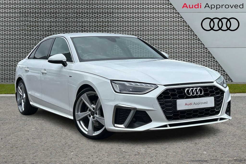 Audi A4 S Line 35 Tdi 163 Ps S Tronic White
