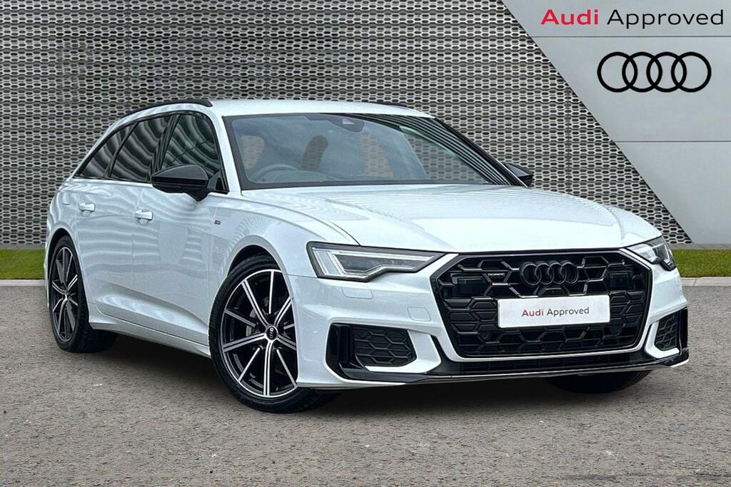 Audi A6 Avant Avant Black Edition 40 Tdi Quattro 204 Ps S Tronic White
