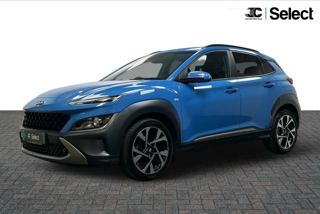 Hyundai Kona 1.0 T-gdi Mhev Premium Euro 6 Ss LT71OUO Blue #3