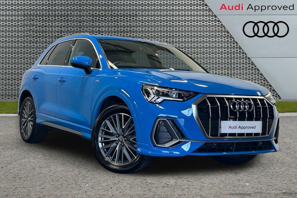 Audi Q3 S Line 40 Tfsi Quattro 190 Ps S Tronic Blue