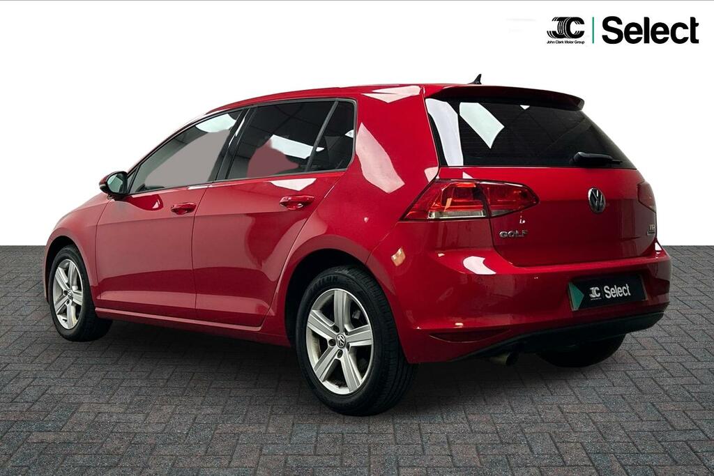 Volkswagen Golf 1.6 Tdi Bluemotion Tech Match Edition Euro 6 Ss KXZ1517 Red #4